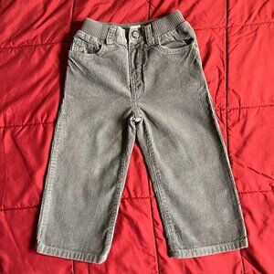 GRAY CORDUROY PANTS 24M/2T THE CHILDREN'S PLACE